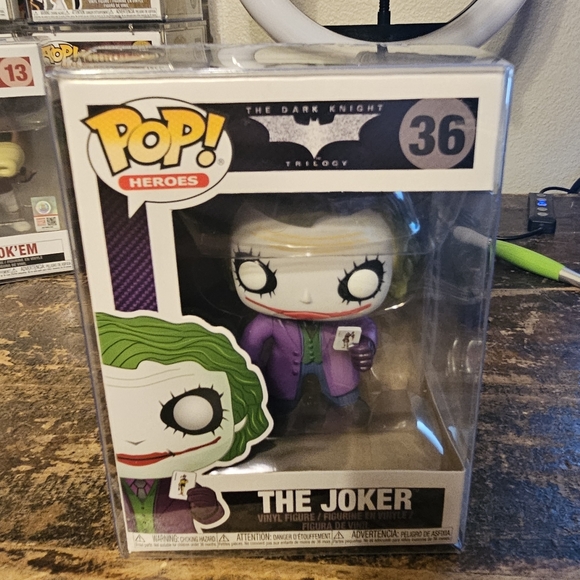 Pop! The Joker Batman Dark Knight Funko Pop #36